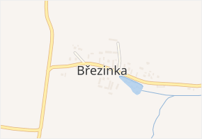 Březinka v obci Havlíčkův Brod - mapa části obce
