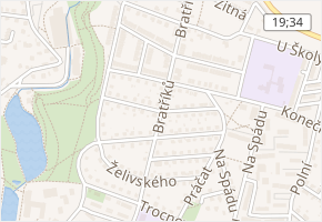Chelčického v obci Havlíčkův Brod - mapa ulice