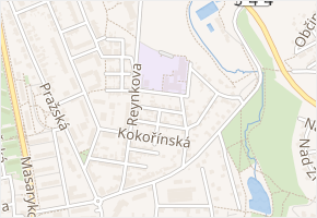 Dělnická v obci Havlíčkův Brod - mapa ulice