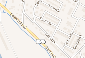 Dlouhá v obci Havlíčkův Brod - mapa ulice