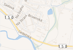Holandská v obci Havlíčkův Brod - mapa ulice