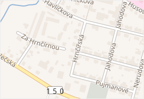 Hrnčířská v obci Havlíčkův Brod - mapa ulice