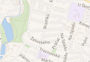 Jeronýmova v obci Havlíčkův Brod - mapa ulice
