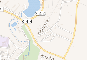 Jirchářská v obci Havlíčkův Brod - mapa ulice