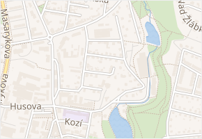 Klášterská v obci Havlíčkův Brod - mapa ulice