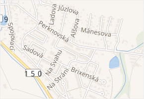 Lipová v obci Havlíčkův Brod - mapa ulice