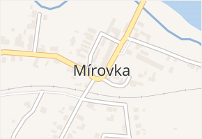 Mírovka v obci Havlíčkův Brod - mapa části obce