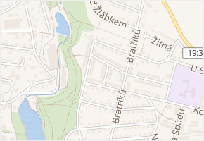 Nad Kalvárií v obci Havlíčkův Brod - mapa ulice