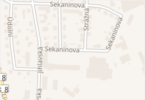 Okružní v obci Havlíčkův Brod - mapa ulice