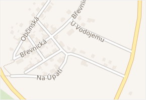 Pod Vodárnou v obci Havlíčkův Brod - mapa ulice