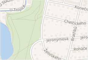 Prokopa Holého v obci Havlíčkův Brod - mapa ulice
