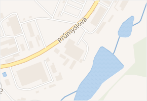 Průmyslová v obci Havlíčkův Brod - mapa ulice