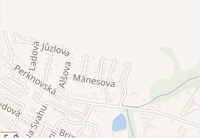 Slavíčkova v obci Havlíčkův Brod - mapa ulice