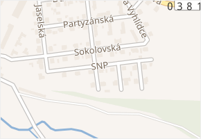 SNP v obci Havlíčkův Brod - mapa ulice