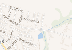 Sudkova v obci Havlíčkův Brod - mapa ulice