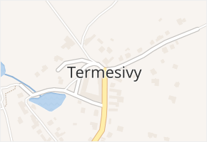 Termesivy v obci Havlíčkův Brod - mapa části obce