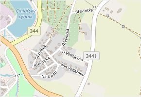 U Vodojemu v obci Havlíčkův Brod - mapa ulice