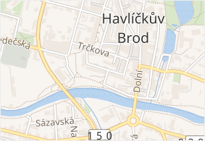 V Rámech v obci Havlíčkův Brod - mapa ulice