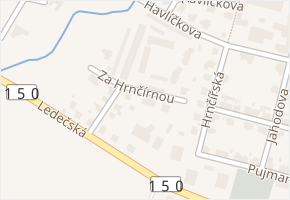 Za Hrnčírnou v obci Havlíčkův Brod - mapa ulice