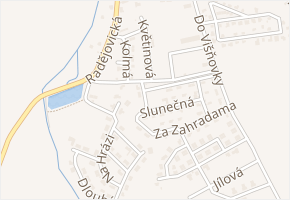 Lomená v obci Herink - mapa ulice
