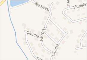 Na Hrázi v obci Herink - mapa ulice