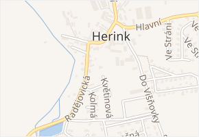 Na Návsi v obci Herink - mapa ulice
