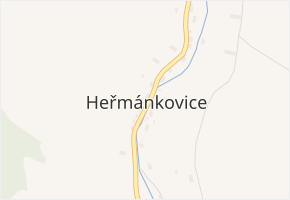 Heřmánkovice v obci Heřmánkovice - mapa části obce