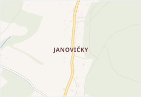 Janovičky v obci Heřmánkovice - mapa části obce