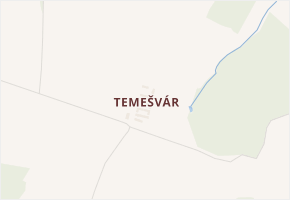 Temešvár v obci Hlasivo - mapa části obce