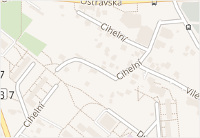 Cihelní v obci Hlučín - mapa ulice