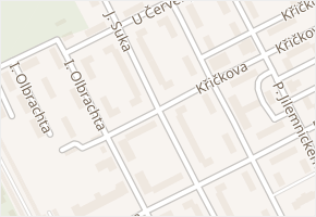 J. Suka v obci Hodonín - mapa ulice