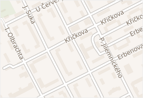 Patočkova v obci Hodonín - mapa ulice