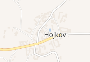 Hojkov v obci Hojkov - mapa části obce