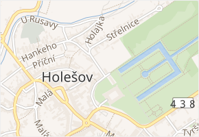 Zámecká v obci Holešov - mapa ulice