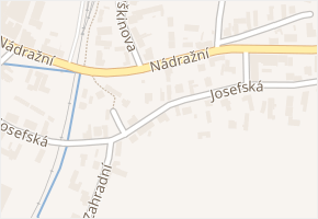 Josefská v obci Holice - mapa ulice