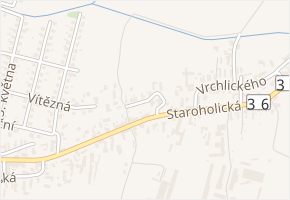Šrámkova v obci Holice - mapa ulice