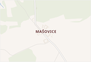 Mašovice v obci Hořepník - mapa části obce