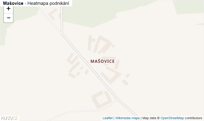 Mapa Mašovice - Firmy v části obce.