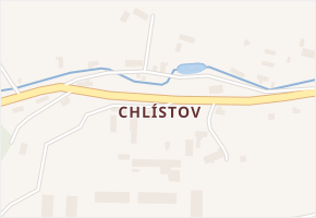 Chlístov v obci Hořičky - mapa části obce