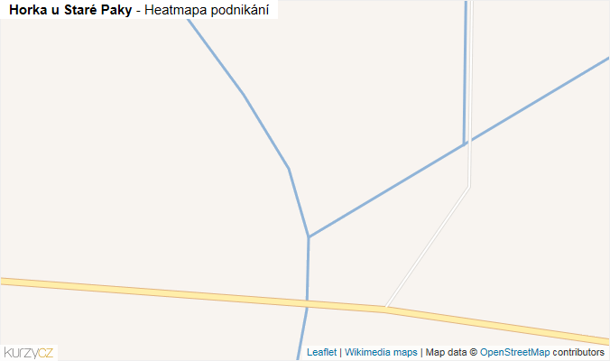 Mapa Horka u Staré Paky - Firmy v obci.
