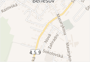 Leskovská v obci Horní Benešov - mapa ulice