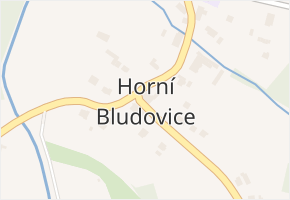 Horní Bludovice v obci Horní Bludovice - mapa části obce