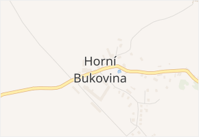 Horní Bukovina v obci Horní Bukovina - mapa části obce