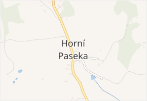 Horní Paseka v obci Horní Paseka - mapa části obce