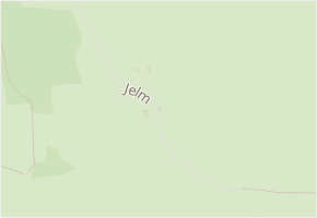 Jelm v obci Horní Planá - mapa ulice