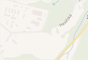 Hasičská v obci Horní Slavkov - mapa ulice