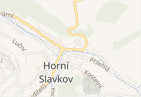 nám. Republiky v obci Horní Slavkov - mapa ulice