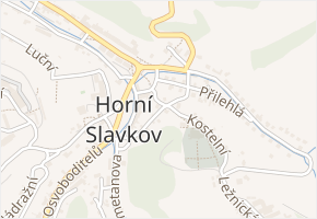 Pivovarská v obci Horní Slavkov - mapa ulice