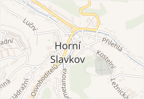 Pluhova v obci Horní Slavkov - mapa ulice
