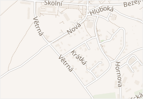 Spojovací v obci Horní Slavkov - mapa ulice